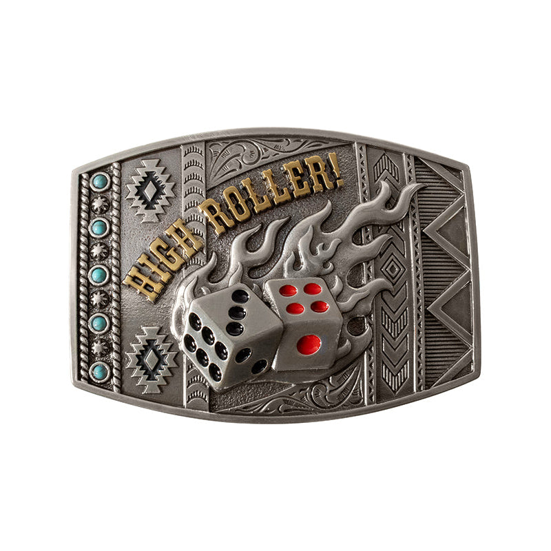 Nocona Men's High Roller Belt Buckle