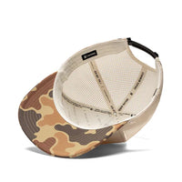 BEX Outrider True Trucker Hat in Bone/Mohave Camo