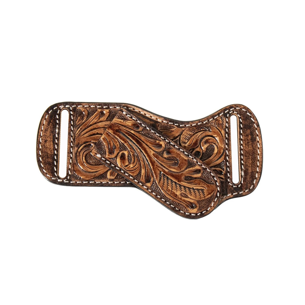 3D Belt Co. Western Scroll Embossed Knife Sheath