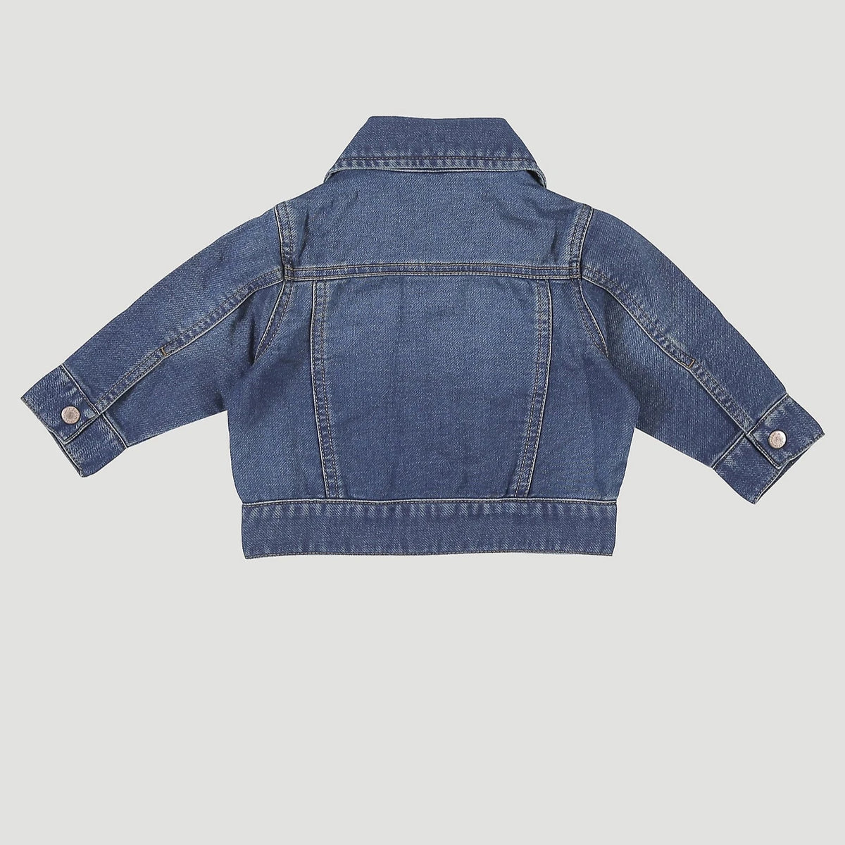 Wrangler Baby & Toddler Boy's L/S Classic Denim Jacket in Dark Blue