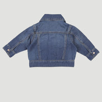 Wrangler Baby & Toddler Boy's L/S Classic Denim Jacket in Dark Blue