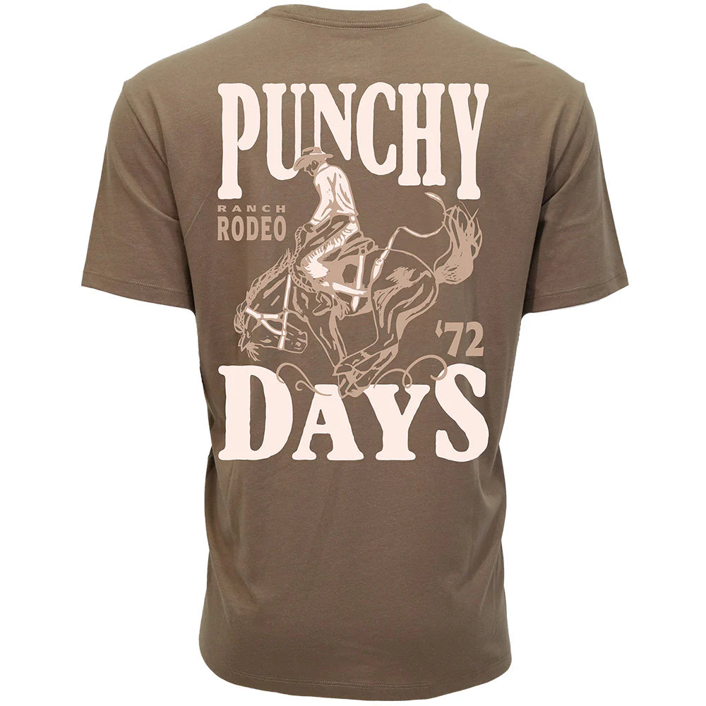 Hooey Men's Punchy Rodeo Graphic Tee in Brown