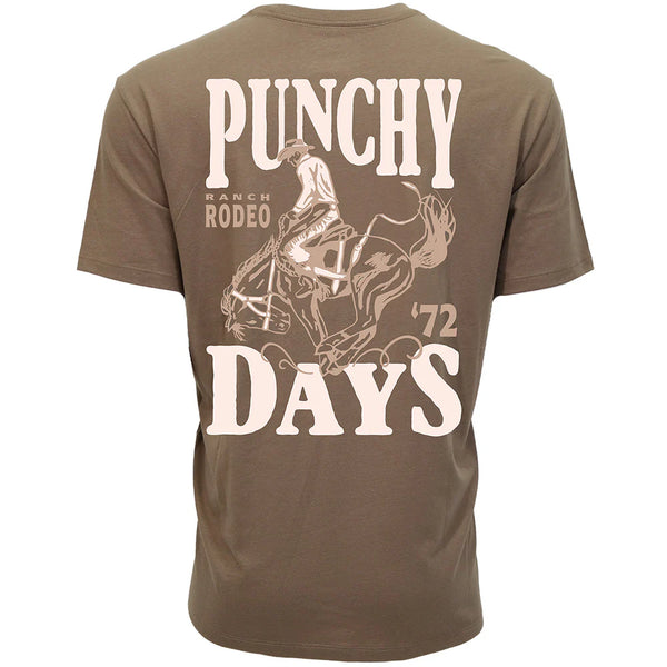 Hooey Men's Punchy Rodeo Graphic Tee in Brown