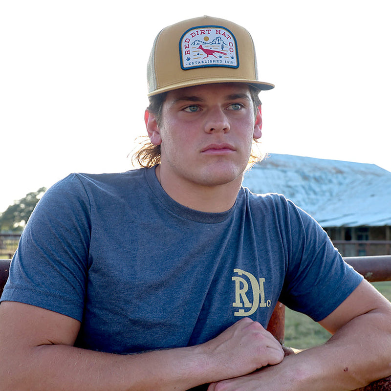 Red Dirt Hat Co. Speedy 2 Hat in Timber and Vegas Gold