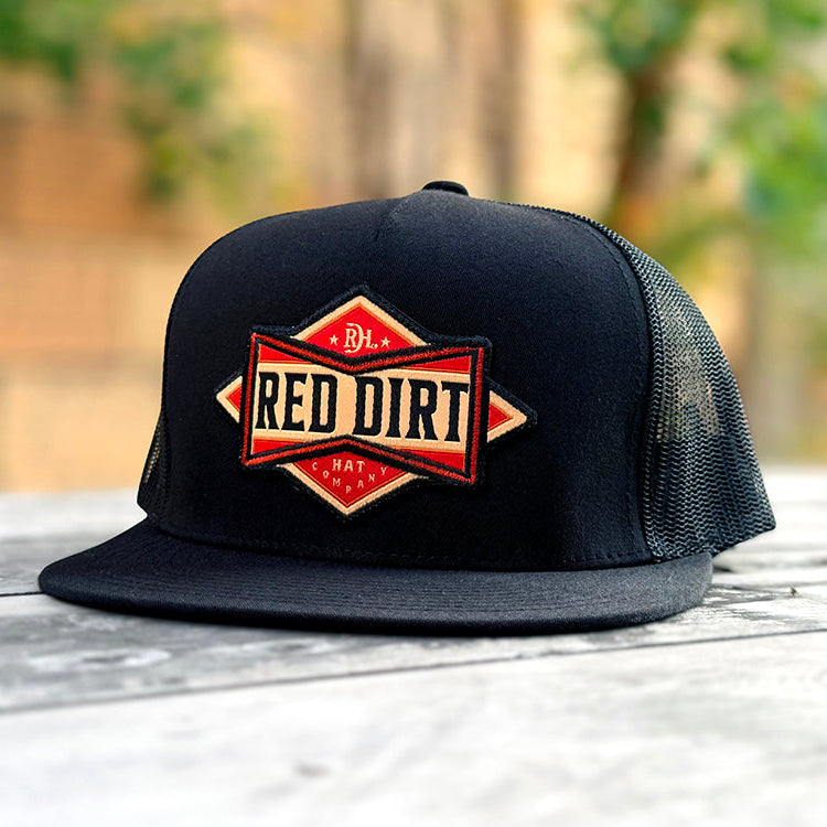 Red Dirt Hat Co. Cowboy Bow Tie Hat in Black