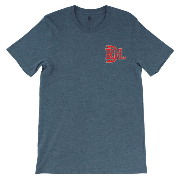 Red Dirt Hat Co. Vintage Aztec T-Shirt in Teal