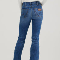 Wrangler Retro Women's Bailey High Rise Flare Jean in Aria