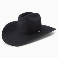 Resistol 10X Chute Boss Fur Felt Hat in Black