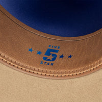Resistol Five Star 5X Fur Blend Hat in Sahara
