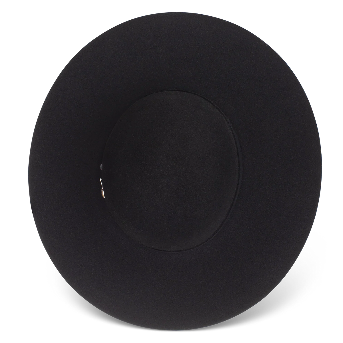 Resistol Midnight 6X Fur Felt Open Crown Hat in Black