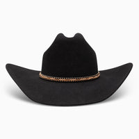 Resistol 6X Saddlebrook Fur Felt Cowboy Hat in Black