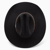 Resistol 6X Saddlebrook Fur Felt Cowboy Hat in Black