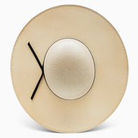 Resistol 7X Holland Open Crown Straw Cowboy Hat in Tan