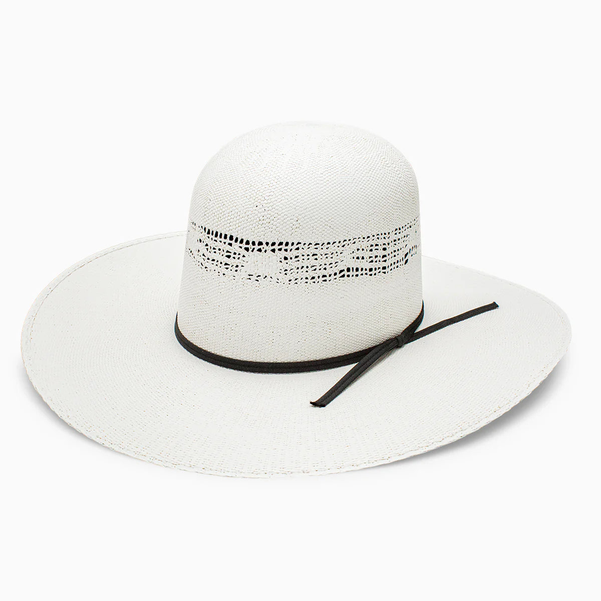 Resistol 7X Holland Open Crown Straw Cowboy Hat in Natural