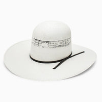 Resistol 7X Holland Open Crown Straw Cowboy Hat in Natural