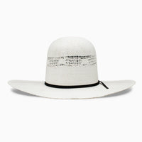 Resistol 7X Holland Open Crown Straw Cowboy Hat in Natural