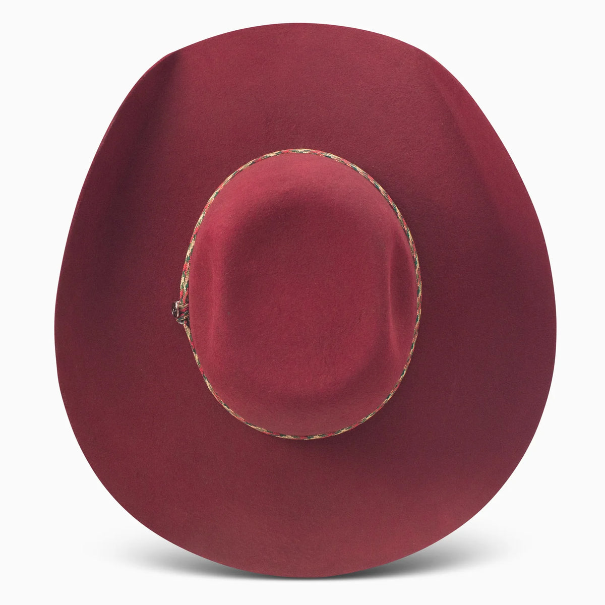 Hooey by Resistol 4X Bronc Burgundy Wool Felt Hat