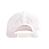 Hooey "John Wayne Cattle Co" Trucker Hat in White