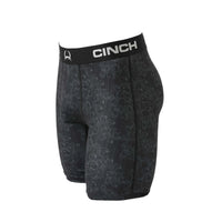 Cinch Black Floral 9" Boxer Brief