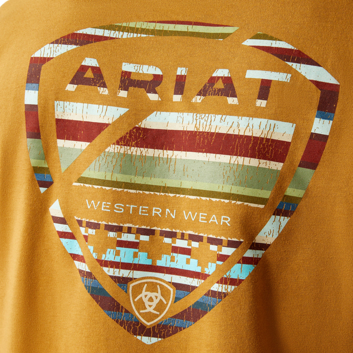 Ariat Men's Serape Seal Graphic T-Shirt in Harvest Gold