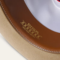 Stetson Open Road 6X USA 250th Edition Fur Felt Hat in Fawn