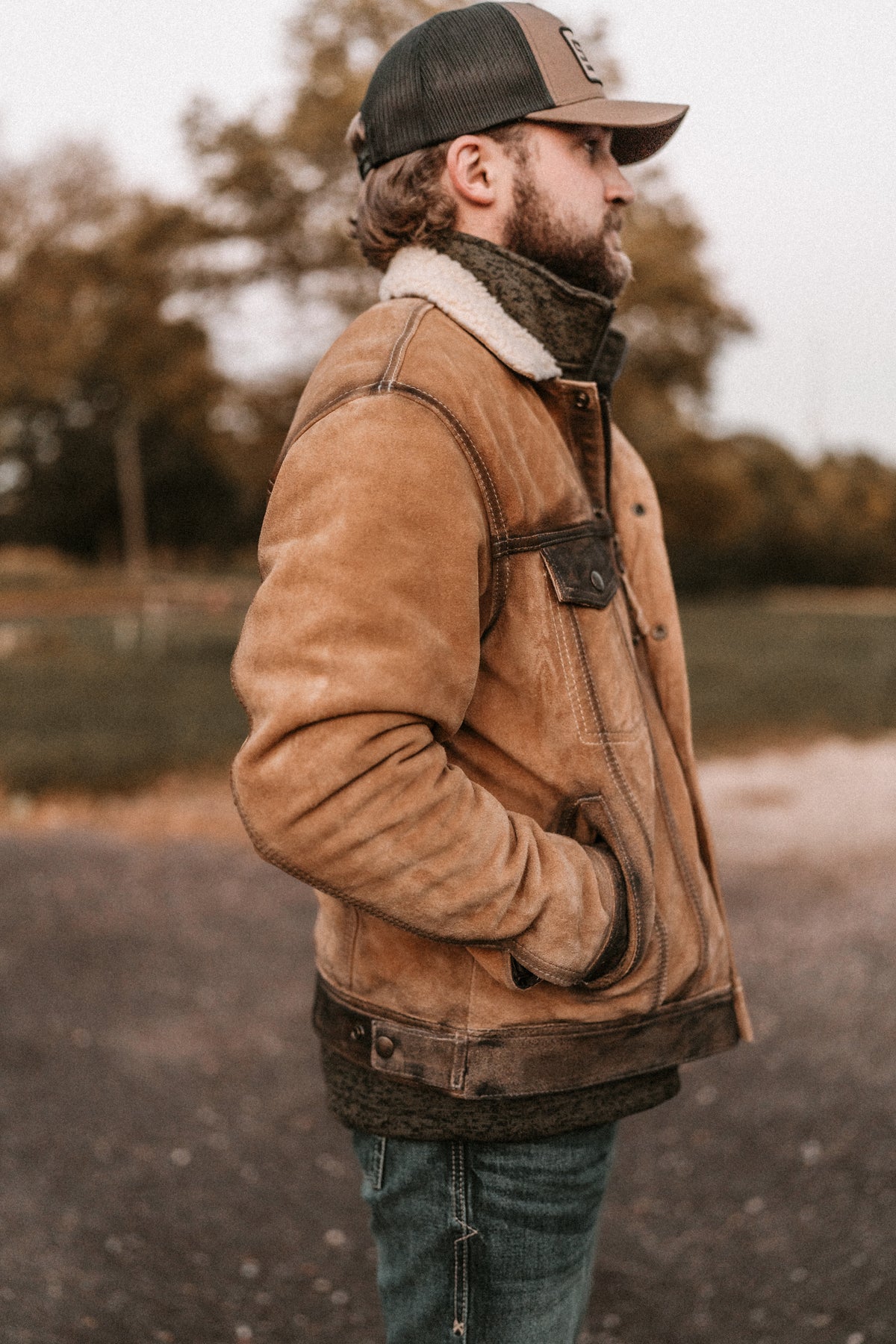 Ranchwear Men's Button-Down Trucker Jacket
