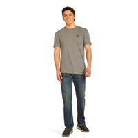 Ariat Men's Southwestern Longhorn Graphic T-Shirt in Graphite Heather