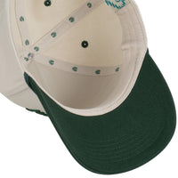 Sendero Provisions Co. "Cowboy Hat" Snapback Hat in Cream & Green