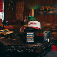 Sendero Provisions Co. Call Me Darlin' Snapback Hat in Cream/Maroon