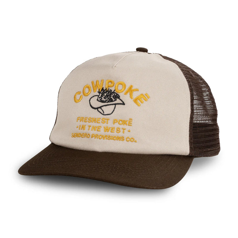 Sendero Provisions Co. Cowpoke Snapback Hat in Brown