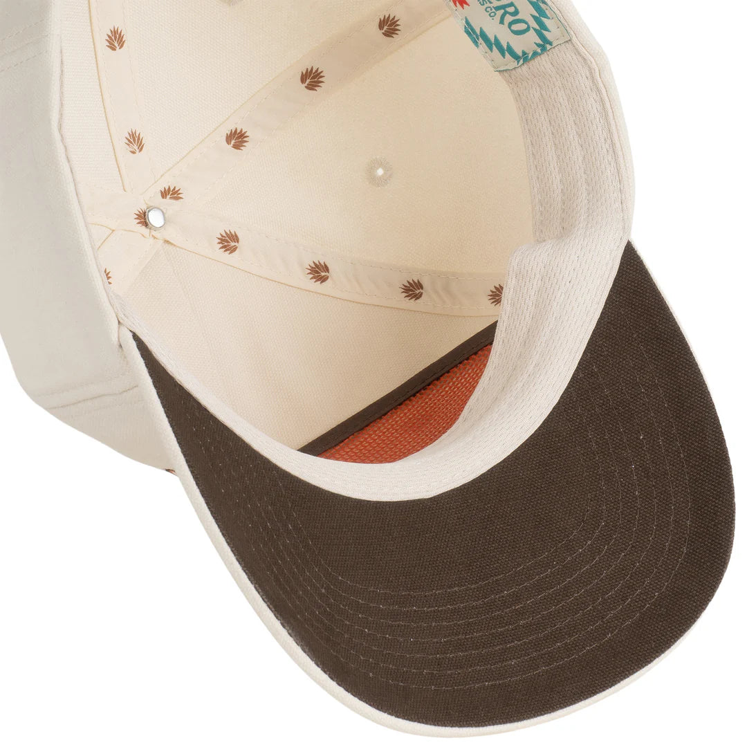 Sendero Provisions Co. Real Western Snapback Hat in Cream