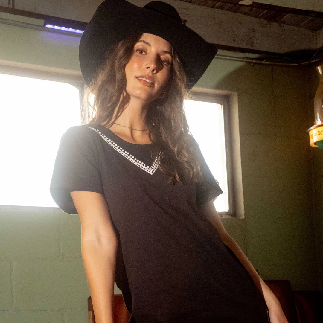 Sendero Provisions Co. Women's Maravilla Shirt Dress in Black