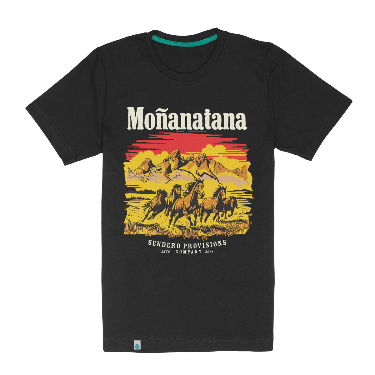 Sendero Provisions Co. Men's Monanatana Graphic T-shirt in Black