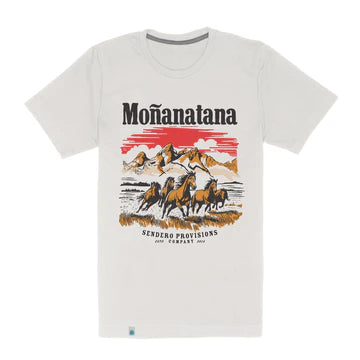 Sendero Provisions Co. Men's Monanatana Graphic T-shirt in White