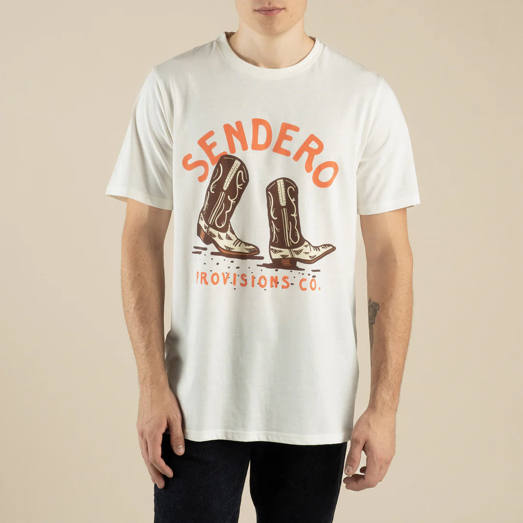 Sendero Provisions Co. Men's High Stepper Graphic T-shirt in White