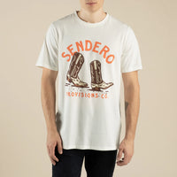 Sendero Provisions Co. Men's High Stepper Graphic T-shirt in White