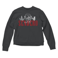 Sendero Provisions Co. Women's Desert Drifter Drop Shoulder Sweatshirt in Vintage Black