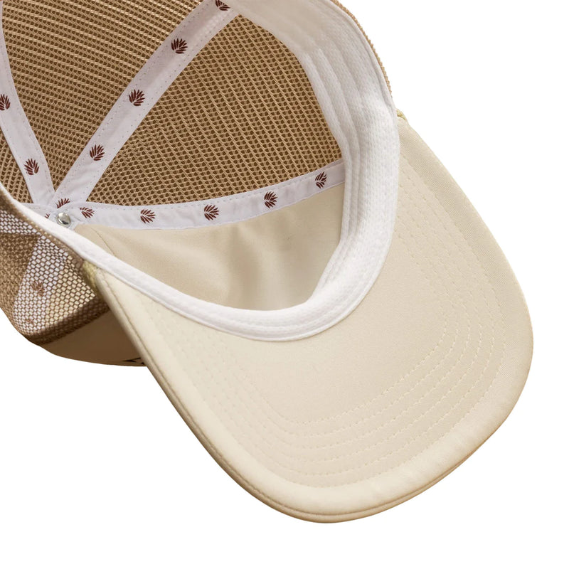 Sendero Provisions Co. Men's "Cowboy Hat" Trucker Hat in Cream