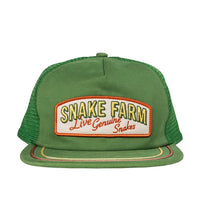 Sendero Provisions Co. "Snake Farm" Snapback Hat in Green