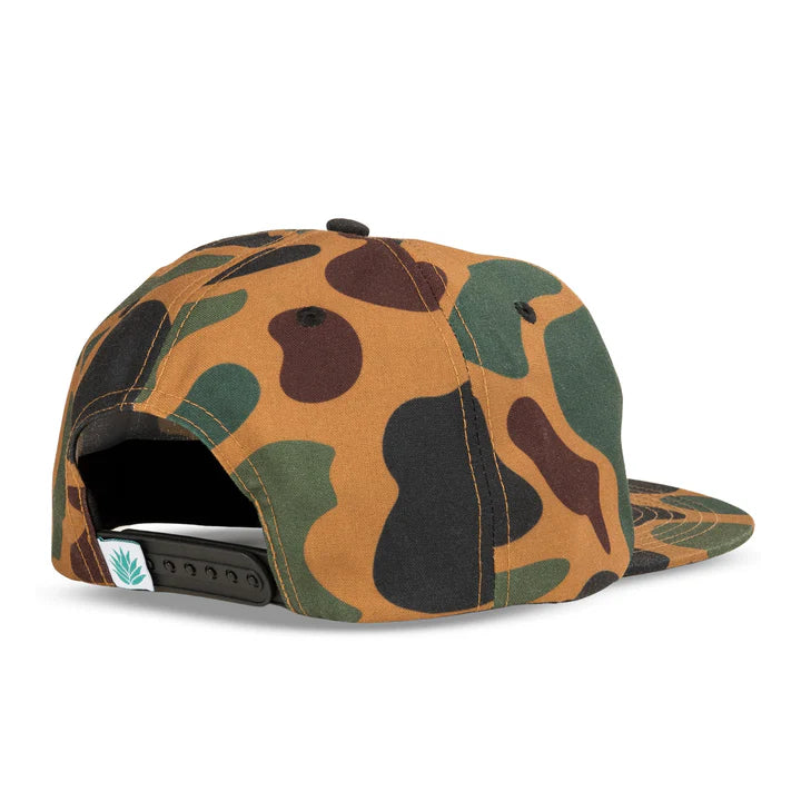Sendero Provisions Co. Logo Snapback Hat in Field Camo