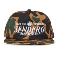 Sendero Provisions Co. Logo Snapback Hat in Field Camo