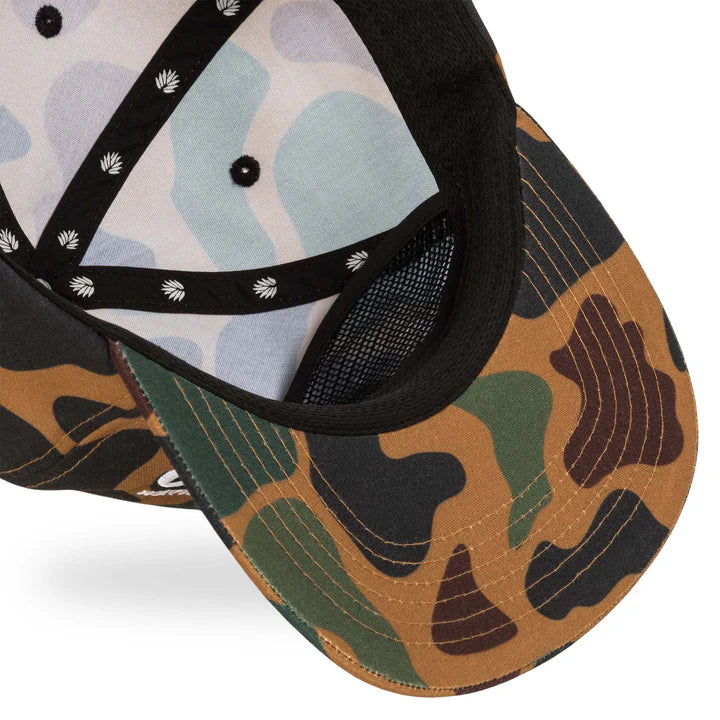 Sendero Provisions Co. Logo Snapback Hat in Field Camo