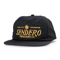 Sendero Provisions Co. Logo Snapback Hat in Black & Gold