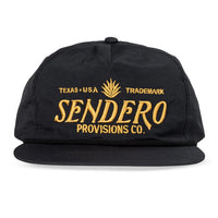 Sendero Provisions Co. Logo Snapback Hat in Black & Gold