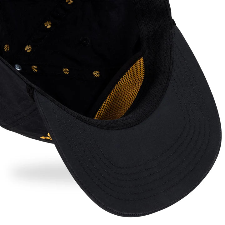 Sendero Provisions Co. Logo Snapback Hat in Black & Gold