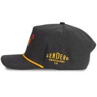 Sendero Provisions Co. Yardbird Snapback Hat in Charcoal