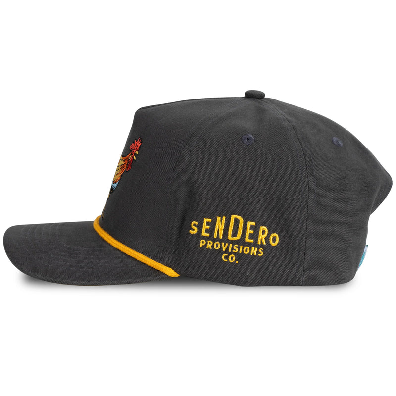 Sendero Provisions Co. Yardbird Snapback Hat in Charcoal