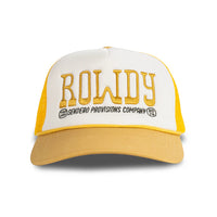 Sendero Provisions Co. Rowdy Snapback Hat in White