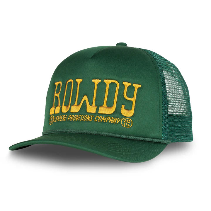Sendero Provisions Co. Rowdy Snapback Hat in Green