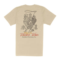 Sendero Provisions Co. Men's Official Western Graphic T-Shirt in Cream